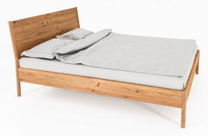 Dvoulůžková postel z dubového dřeva 180x200 cm Pola - The Beds