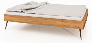 Dvoulůžková postel z dubového dřeva 180x200 cm Kula - The Beds