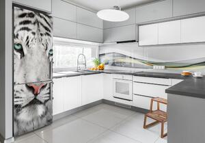 Samolepící nálepka na ledničku Bílý tygr FridgeStick-70x190-f-104866855