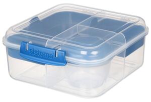 Sistema Box na jídlo To Go s 5 oddíly a kelímkem 1,25l Barva: ocean blue