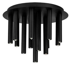 Černé stropní svítidlo s kovovým stínítkem 34x34 cm Gocce - Markslöjd