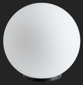 OSMONT 50538 BIANCA 3 stolní skleněná lampa černá / bílá IP40 60W E27