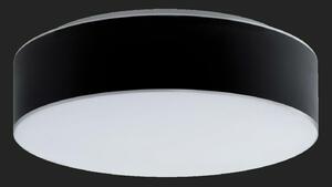OSMONT 52141 ERIS C3 stropní/nástěnné skleněné svítidlo bílá / bílo - černá IP43 2x60W E27 HF