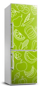 Nálepka na ledničku Zelenina a ovoce FridgeStick-70x190-f-62856901