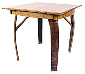 Stará Krása - Own Imports Dřevěný designový jídelní stolek z masivu v rustikálním stylu