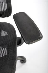 Kancelářská ergonomická židle GOTARD — síťovina, černá