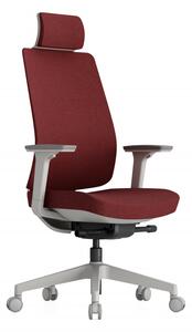 Kancelářská ergonomická židle OFFICE More K50 — bílá, více barev Červená
