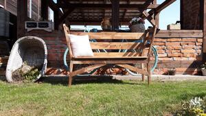 Stará Krása – Ruční výroba Rustikální zahradní lavice s patinou