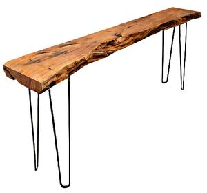 Stará Krása – Ruční výroba Konzolový stolek z přírodního masivu