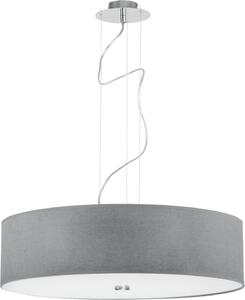 NOWODVORSKI Závěsné moderní osvětlení VIVIANE, 3xE27, 60W, 63cm, kulaté, šedé 6773