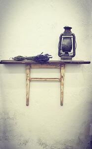 Stará Krása – Ruční výroba Dřevěná selská - rustikální polička na stěnu