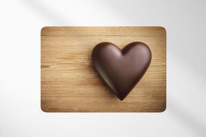 Prostírání Čokoládové srdce