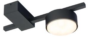 NOWODVORSKI Moderní stropní osvětlení PILLS, 1xGX53, 8W, černé 8266
