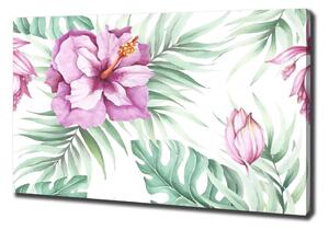 Foto obraz canvas Havajské květiny pl-oc-100x70-f-123607547