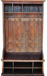 Stará Krása – Ruční výroba Rustikální a vintage věšáky z patinovaného masivního dřeva dřeva