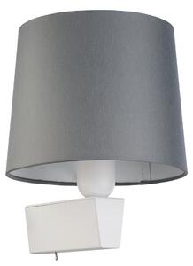 NOWODVORSKI Nástěnná moderní lampa CHILLIN, 1xE27, 40W, bílá, šedá 8200