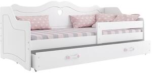 Dětská postel Julia 80x160 cm bílá