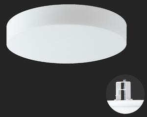 OSMONT ELS68135 ELSA V4 stropní/nástěnné skleněné polovestavné svítidlo bílá IP44 3000 K 19W LED nouzové kombinované 3 h