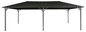 Zahradní altán Itaka 3x6 s moskytiérou antracit Garden Point