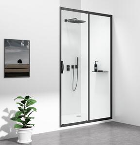 Gelco SIGMA SIMPLY BLACK sprchové dveře posuvné 1000 mm, čiré sklo
