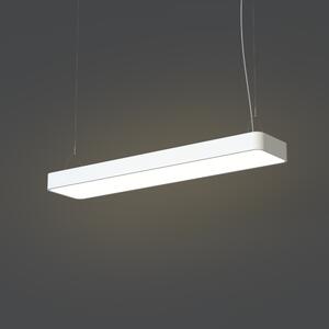 NOWODVORSKI Závěsné moderní osvětlení nad jídelní stůl SOFT LED, 2xT8, 16W, 94cm, bílé 7545