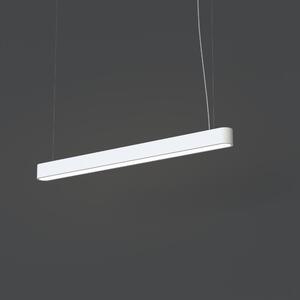 NOWODVORSKI Závěsné moderní osvětlení nad jídelní stůl SOFT LED, 1xT8, 16W, 95cm, bílé 7547