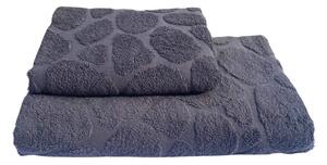 Froté ručník Kámen 50/90 cm - tmavě šedý