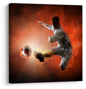Obraz - Fotbalista (30x30 cm)