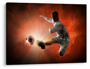 Obraz - Fotbalista (70x50 cm)