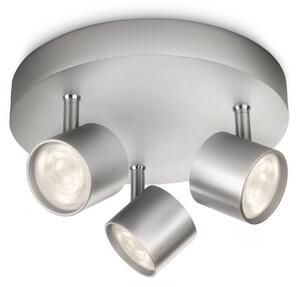 56243/48/16 Star bodové LED svítidlo 3x 4,5W 1500lm 2700K stmívatelné IP20, hliníkové