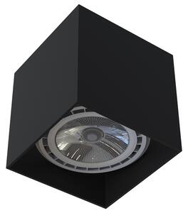 NOWODVORSKI Stropní osvětlení COBBLE, 1xGU10, 75W, 13x13cm, hranaté, černé