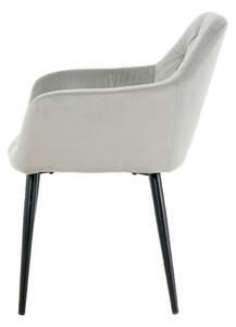 LuxuryForm Jídelní židle Atlanta - světle šedá
