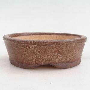 E-bonsai Keramická bonsai miska 15,5 x 12 x 5 cm hnědá