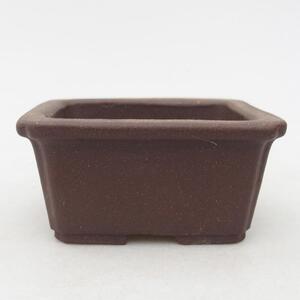 E-bonsai Mini bonsai miska 7,5 x 6 x 4 cm hnědá