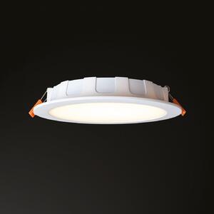 NOWODVORSKI LED podhledové stropní světlo do koupelny CL KOS, 24W, teplá bílá, 22,5cm, kulaté, bílé 8775