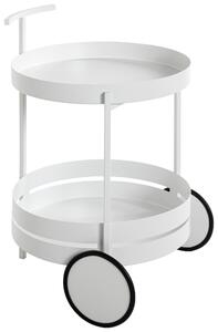 SERVÍROVACÍ VOZÍK, bílá, 42/42/61 cm - Barové vozíky, Online Only