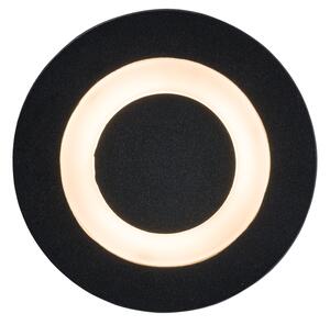 NOWODVORSKI Venkovní pojezdové LED osvětlení CIRCLET, 3W, teplá bílá, 6cm, kulaté, černé 8163