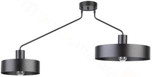 SIGMA Závěsné moderní osvětlení JUMBO, 2xE27, 60W, černé 31531