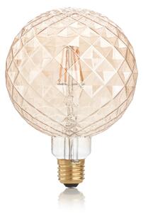 LAMPADINA VINTAGE PEARL LED filamentová žárovka E27 4W 340lm 1800K nestmívatelná, jantarová