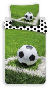 Povlečení fototisk s motivem fotbalového míče. Rozměr povlečení je 140x200, 70x90 cm