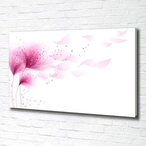 Foto obraz na plátně Růžová květina pl-oc-100x70-f-59922852