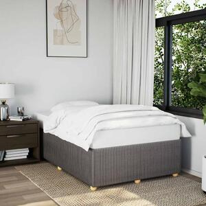 Rám postele bez matrace taupe 120 x 200 cm textil 3284932