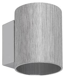 RABALUX Moderní nástěnné osvětlení KAUNAS, 1xG9, 10W, kulaté, stříbrné 007022