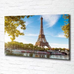 Foto obraz canvas Eiffelova věž Paříž pl-oc-100x70-f-44313077