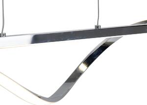Designové závěsné svítidlo ocelové včetně LED 3-stupňově stmívatelné - Bruska
