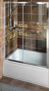 Polysan Deep sprchové dveře 120 cm posuvné chrom lesk/průhledné sklo MD1216