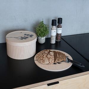 Miiko Design Box na pečivo s prkénkem Pine branch