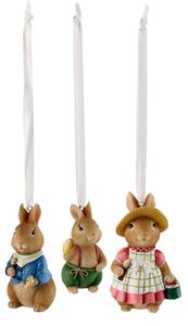 Velikonoční ozdoby, set 3ks, kolekce Bunny Tales - Villeroy & Boch