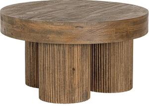 Kulatý konferenční stolek z mangového dřeva Dacca