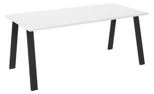 Jídelní stůl KOLINA 185x90 cm černá/bílá